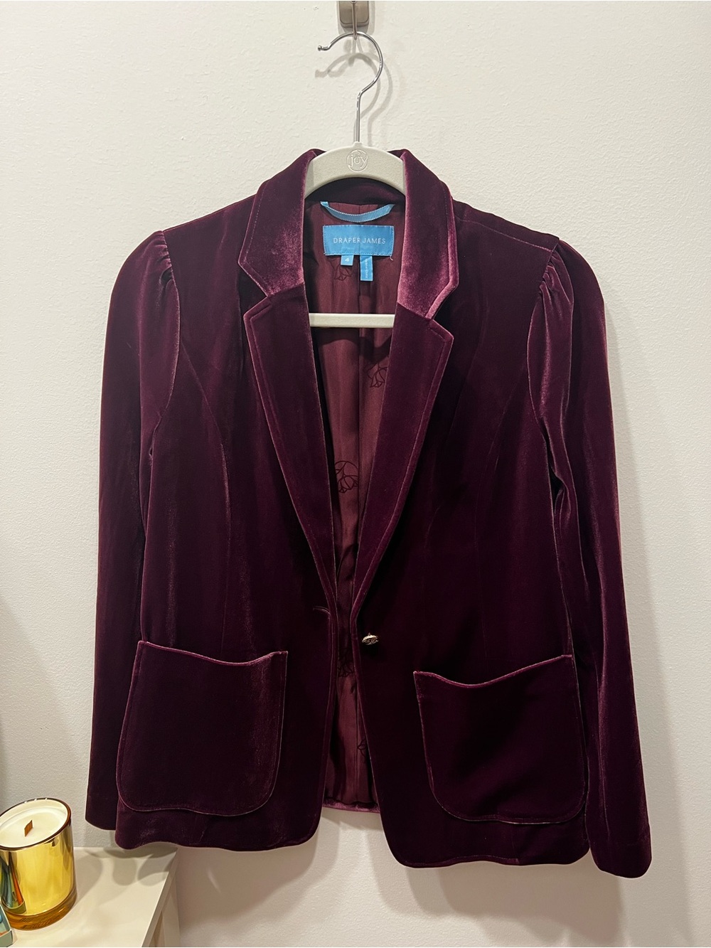 Draper James Velvet Blazer - a must have!